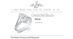 Desktop Screenshot of perfectprincesscut.com